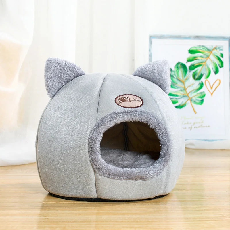 🐱 Cozy Cave Bed for Cats and Small Dogs – Comfort and Warmth Guaranteed!