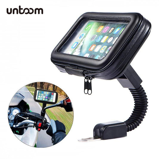 🏍️ Waterproof Phone Holder – Safety and Convenience for Your Travels! 🌧️🚀