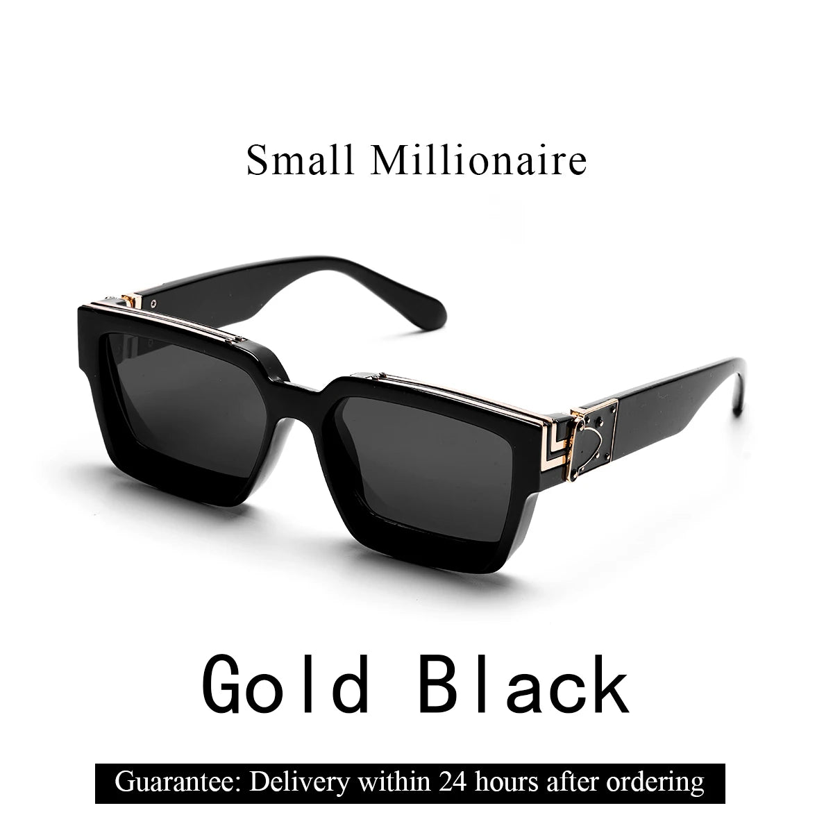 Óculos de Sol Millionaire Retro – Luxo e Estilo Atemporal para Homens e Mulheres! 🕶️