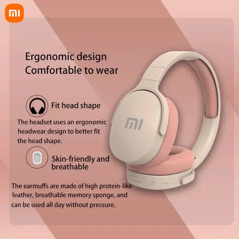 Xiaomi Wireless Headphones – Bluetooth 5.3 with HiFi Stereo Sound and Microphone for Gaming and Music! 🎧📱