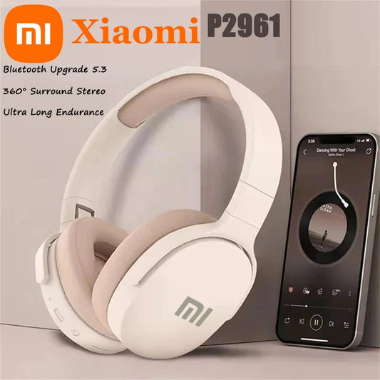 Fones de Ouvido Xiaomi Wireless – Bluetooth 5.3 com Som Estéreo HiFi e Microfone para Jogos e Música! 🎧📱