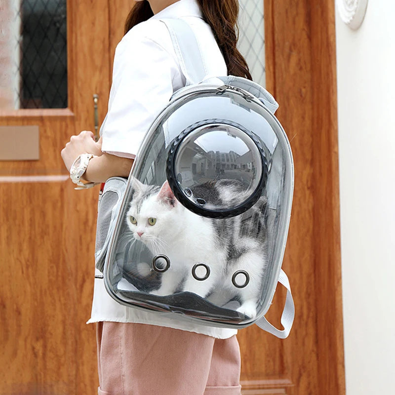 🐾 Pet Carrier Backpack with Bubble Window – Comfort and Style for Your Furry Friend! 🐾