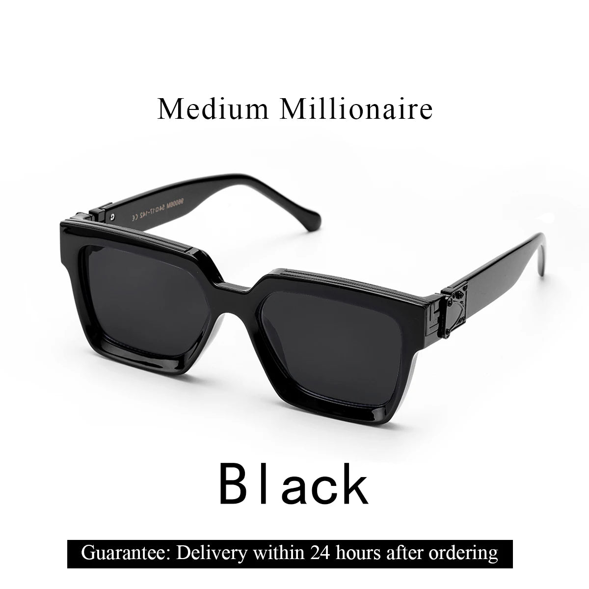 Óculos de Sol Millionaire Retro – Luxo e Estilo Atemporal para Homens e Mulheres! 🕶️