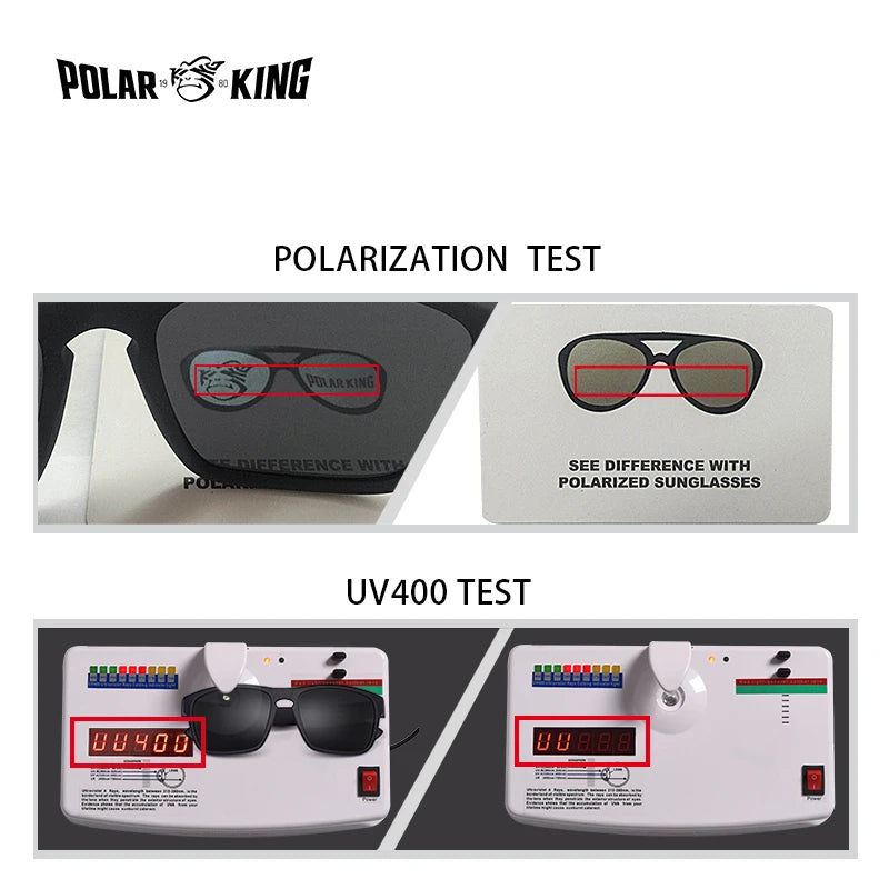 Óculos de Sol Polarizados Polarking – Estilo e Proteção para Homens! 🕶️🌞