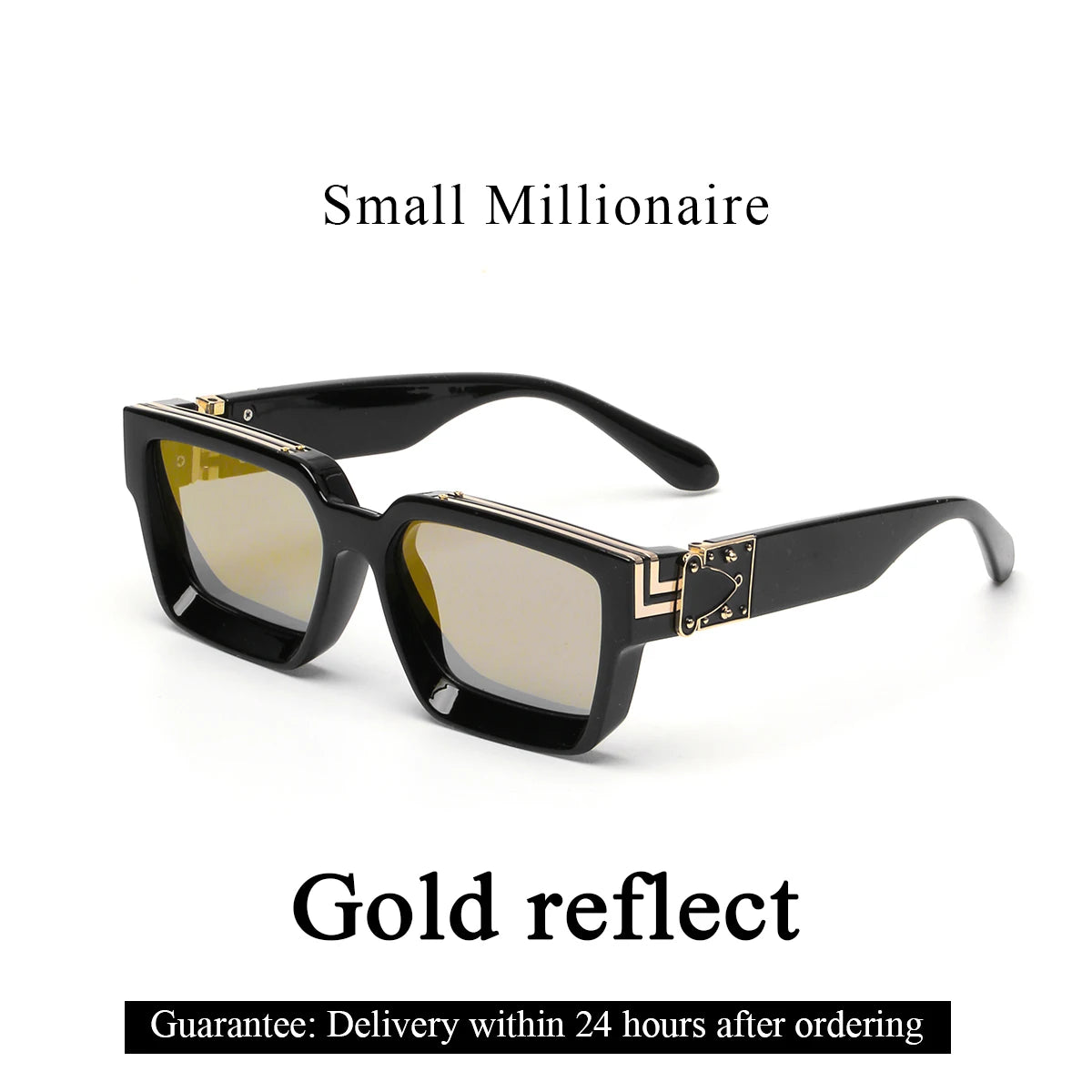 Óculos de Sol Millionaire Retro – Luxo e Estilo Atemporal para Homens e Mulheres! 🕶️