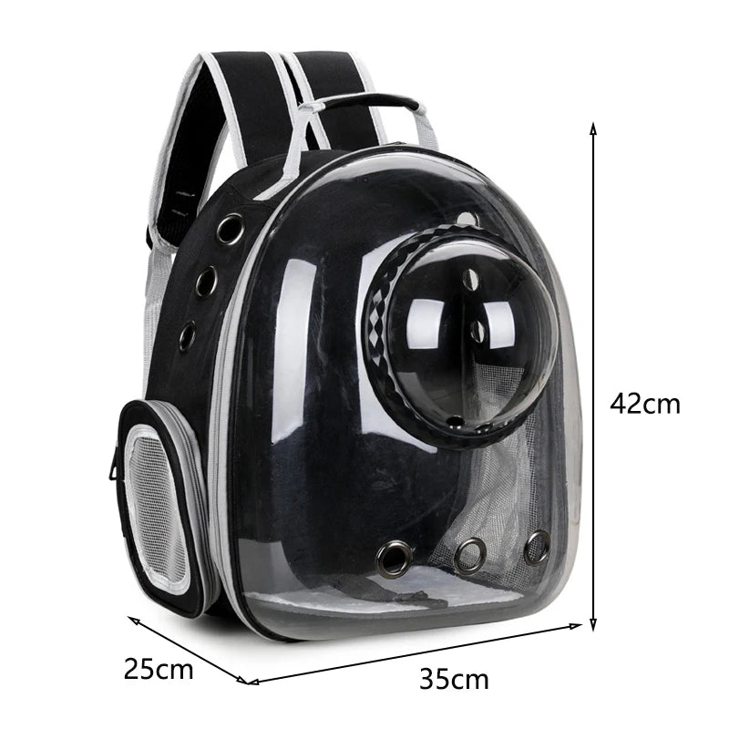 🐾 Pet Carrier Backpack with Bubble Window – Comfort and Style for Your Furry Friend! 🐾