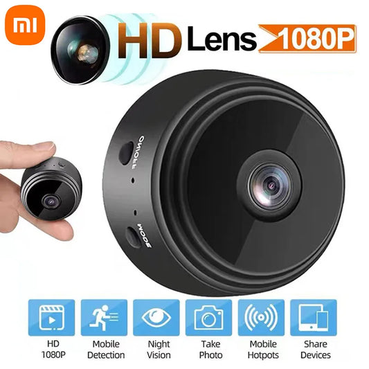 Xiaomi Mini Wi-Fi Camera – Smart Security with 1080P HD Video and Night Vision! 📹