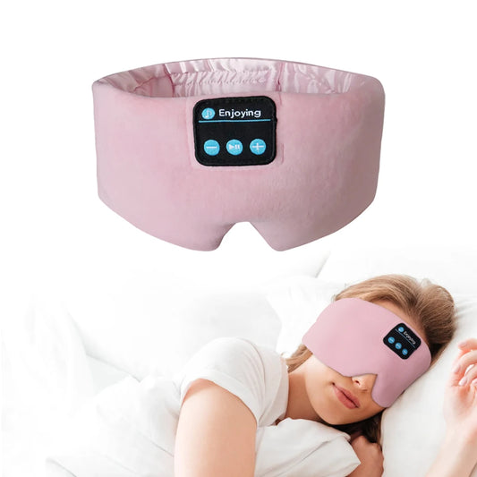 Máscara de Dormir Bluetooth com Fones de Ouvido – Conforto e Música para Noites Tranquilas! 💤🎶