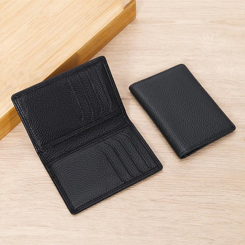 Genuine Leather Card Wallet – Elegance and Organization for Men! 💼