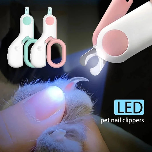 🐾 Cortador de Unhas com LED – Segurança e Precisão para Seu Pet!