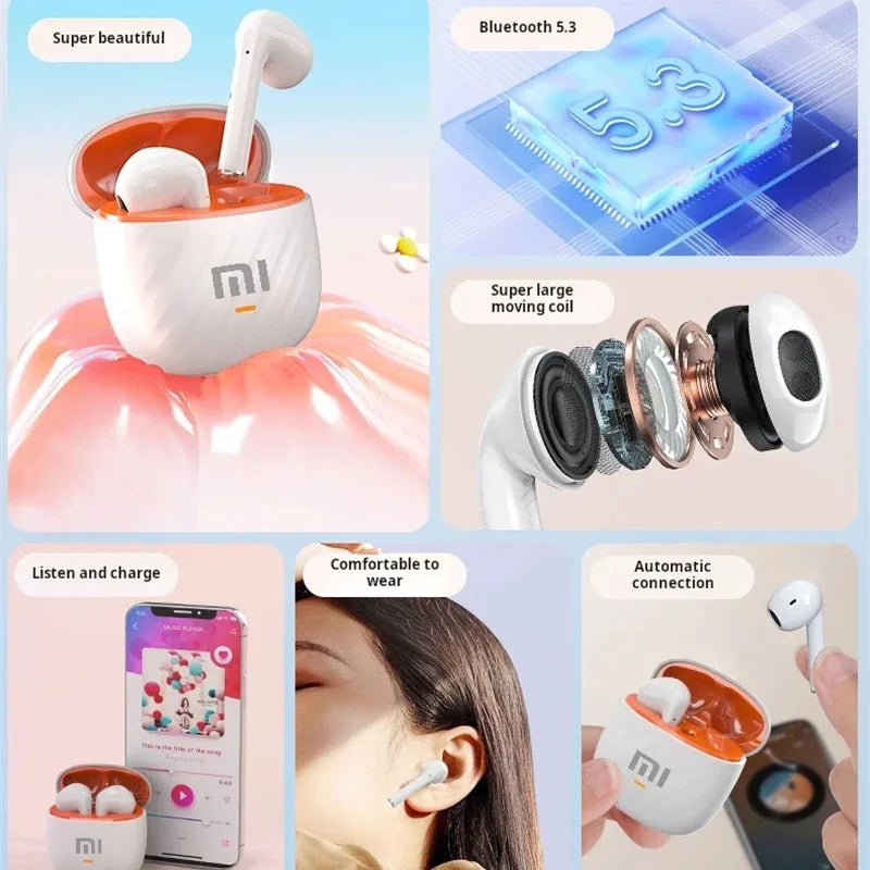 Xiaomi H09 Bluetooth Headphones with HD Stereo Sound and Mic for Gaming and Sports! 🎧🎮