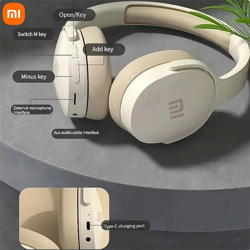 Xiaomi Wireless Headphones – Bluetooth 5.3 with HiFi Stereo Sound and Microphone for Gaming and Music! 🎧📱