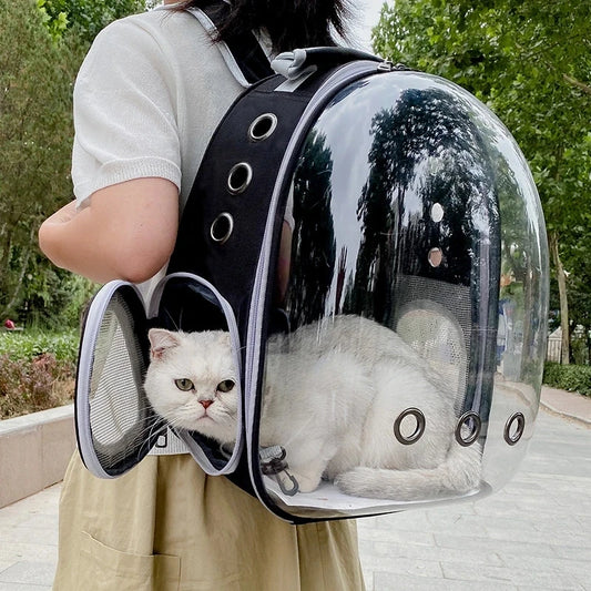 🐾 Pet Carrier Backpack with Bubble Window – Comfort and Style for Your Furry Friend! 🐾